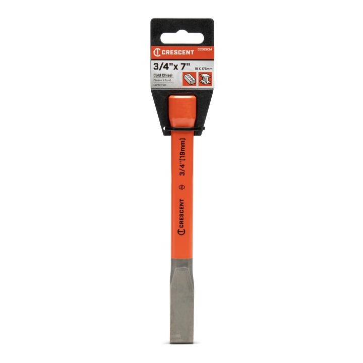 CRESCENT Cold Chisel, 3/4 in x 7-1/2 in - GW CCOCH34 Chisel