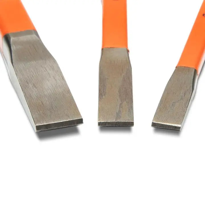 CRESCENT Set of 3 Cold Chisel - GW CCOCHS3 Chisel Set CRESCENT