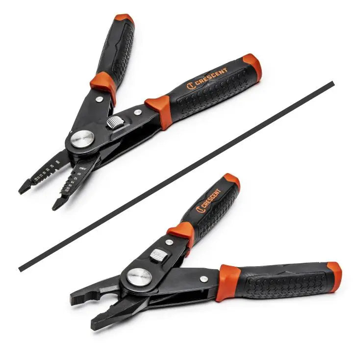 CRESCENT 2-in-1 Combo Dual Material Lineman Pliers and Wire Stripper - GW CCP8V CRESCENT