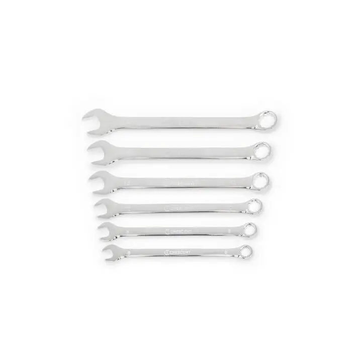 CRESCENT 6 Pc. 12 Point Metric Combination Wrench Set - CCWS1-05 CRESCENT