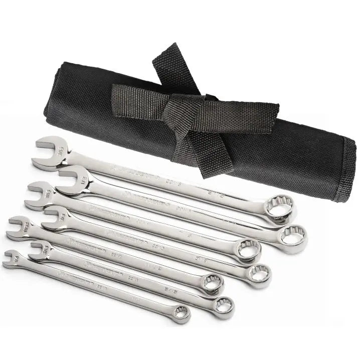 CRESCENT Set of 7 12-Point SAE Combination Wrench - GW CCWSRSAE7 CRESCENT