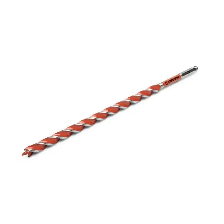 CRESCENT Solid Auger Drill Bit, 1/2 in x 13 in - GW CDAG-1329 Drill Bit CRESCENT