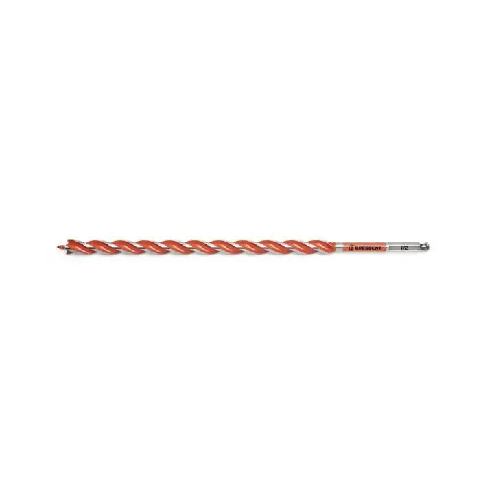 CRESCENT Solid Auger Drill Bit, 1/2 in x 13 in - GW CDAG-1329 Drill Bit CRESCENT