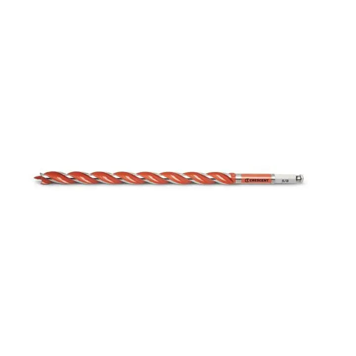 CRESCENT Solid Auger Drill Bit, 5/8 in x 13 in - GW CDAG-1333 Drill Bit CRESCENT