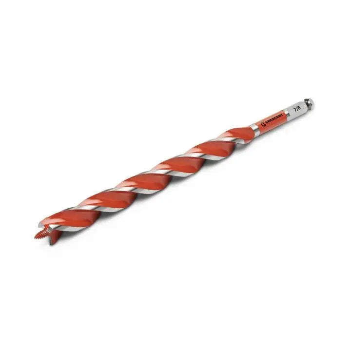 CRESCENT Solid Auger Drill Bit, 7/8 in x 13 in - GW CDAG-1341 Drill Bit CRESCENT