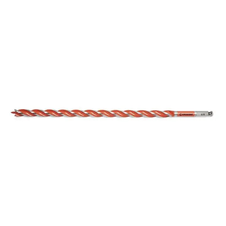 CRESCENT Solid Auger Drill Bit, 5/8 in x 17-1/2 in - GW CDAG-1733 Drill Bit CRESCENT