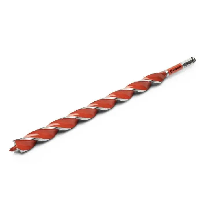CRESCENT Solid Auger Drill Bit, 15/16 in x 17-1/2 in - GW CDAG-1743 Drill Bit CRESCENT