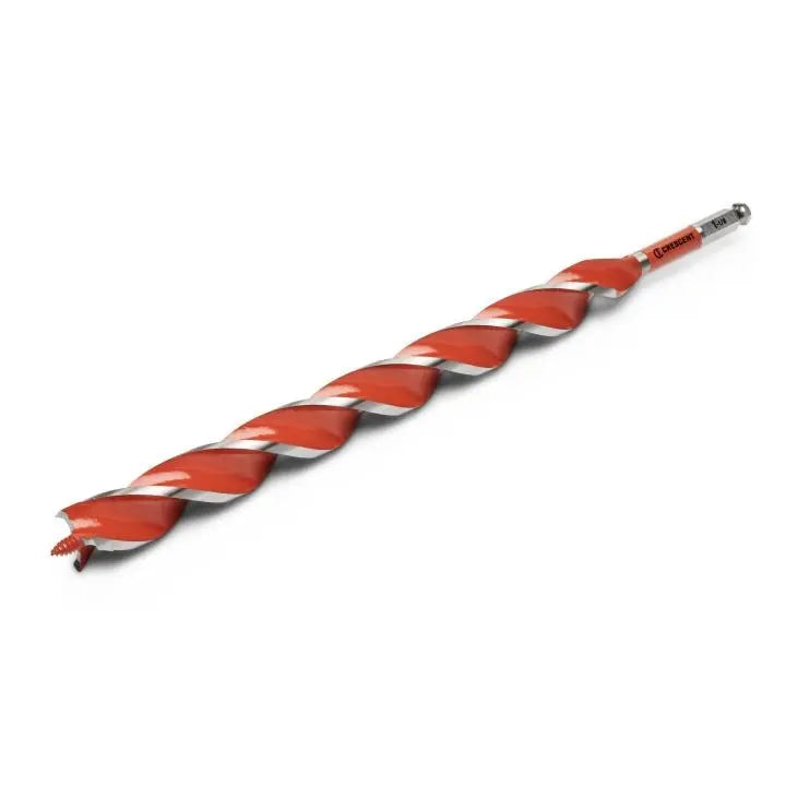 CRESCENT Solid Auger Drill Bit, 1-1/8 in x 17-1/2 in - GW CDAG-1747 Drill Bit CRESCENT