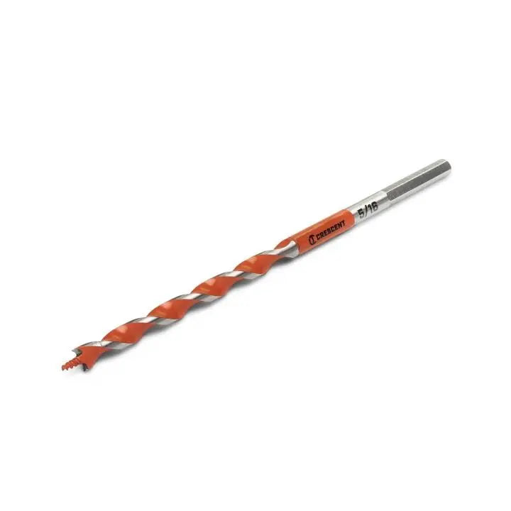 CRESCENT Solid Auger Drill Bit, 5/16 in x 7-1/2 in - GW CDAG-7513 Drill Bit CRESCENT