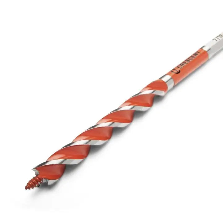 CRESCENT Solid Auger Drill Bit, 7/16 in x 7-1/2 in - GW CDAG-7525 Drill Bit CRESCENT