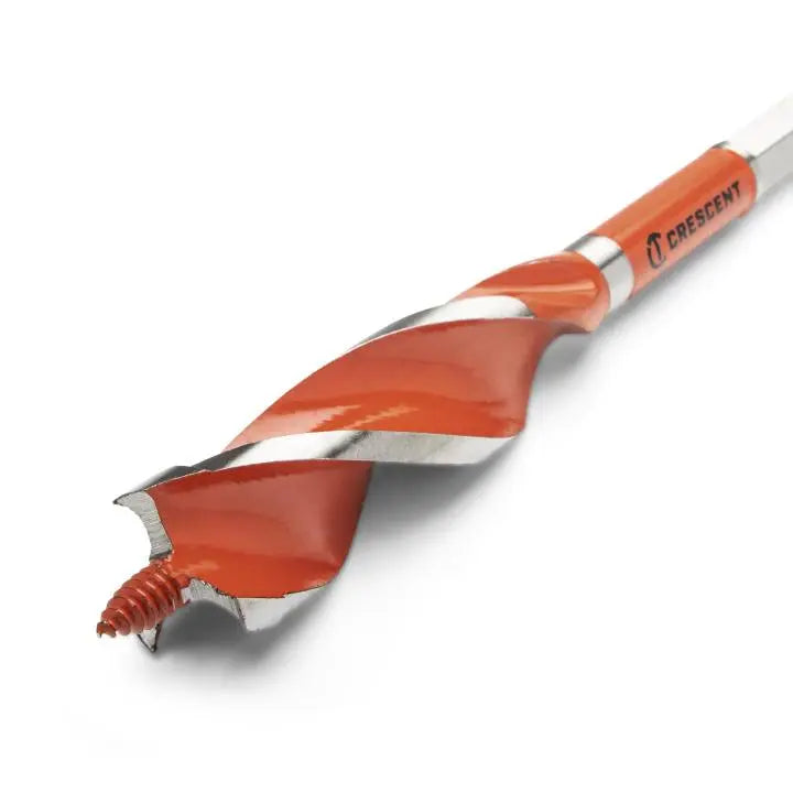 CRESCENT Solid Auger Drill Bit, 1 in x 7-1/2 in - GW CDAG-7545 Drill Bit CRESCENT