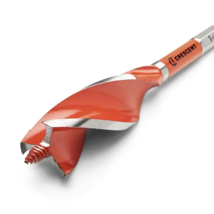 CRESCENT Solid Auger Drill Bit, 1-1/4 x 7-1/2 in - GW CDAG-7549 Drill Bit CRESCENT