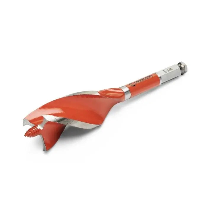 CRESCENT Solid Auger Drill Bit, 1-3/8 x 7-1/2 in - GW CDAG-7551 Drill Bit CRESCENT