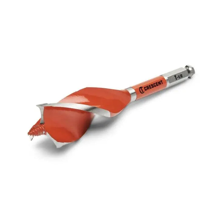 CRESCENT Solid Auger Drill Bit, 1-1/2 x 7-1/2 in - GW CDAG-7553 Drill Bit CRESCENT