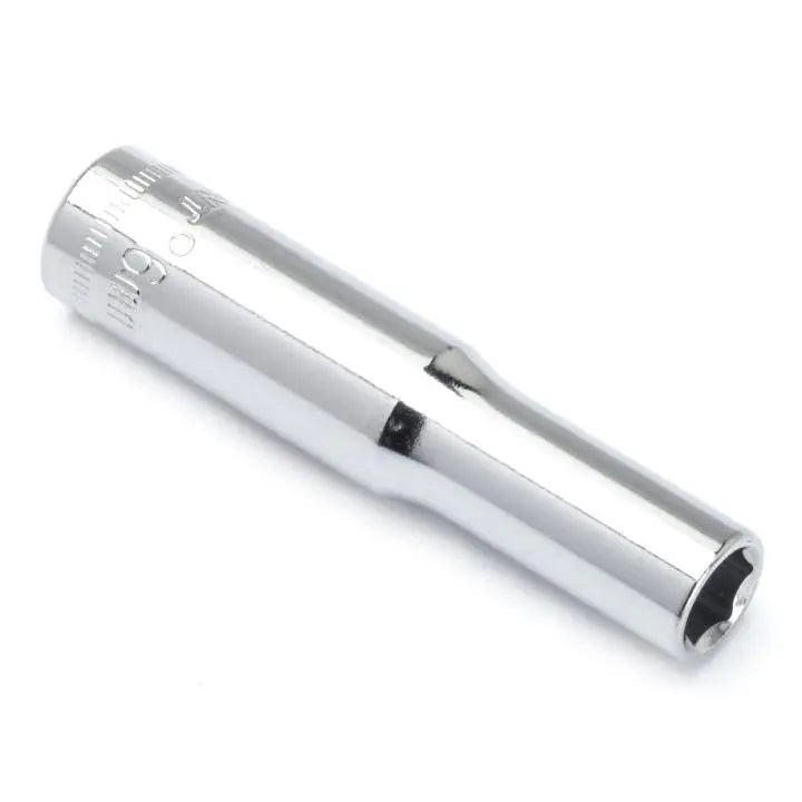 CRESCENT 1/4 in Drive 6 Point Metric Deep Socket, 6mm - GW CDDS13N