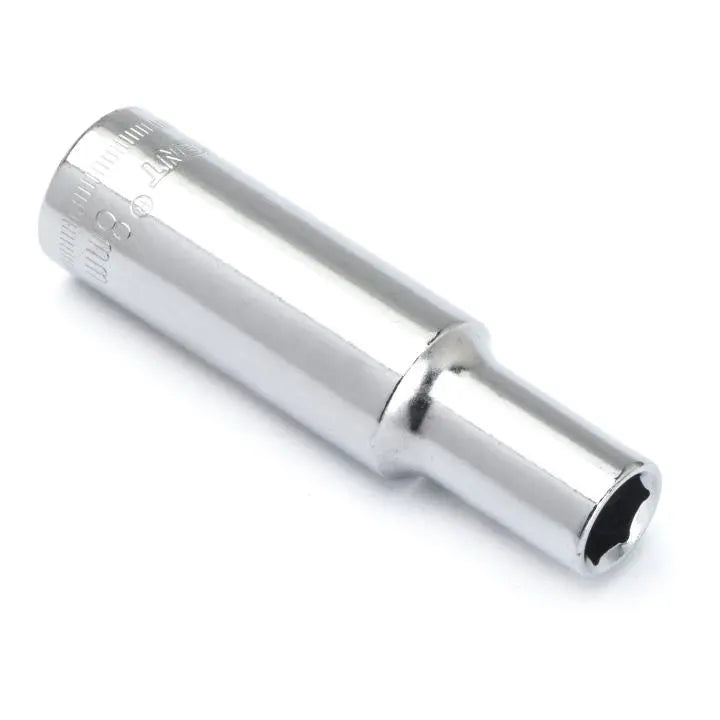 CRESCENT 3/8 in Drive 6 Point Metric Deep Socket, 8mm - GW CDDS38N