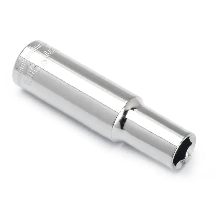 CRESCENT 3/8 in Drive 6 Point Metric Deep Socket, 9mm - GW CDDS39N