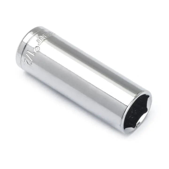CRESCENT 1/4 in Drive 6 Point SAE Deep Socket, 1/2 in - GW CDDS9N