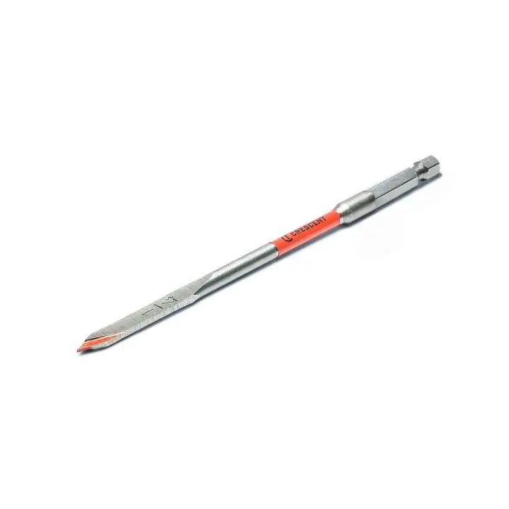 CRESCENT Flat Spade Drill Bit, 1/4 in x 6 in - GW CDFP-613 Drill Bit CRESCENT