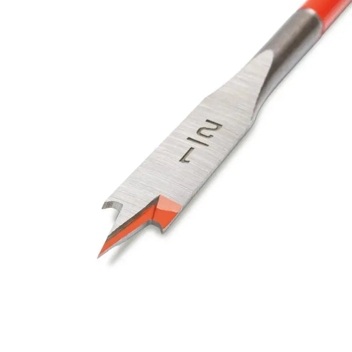 CRESCENT Flat Spade Drill Bit, 1/2 in x 6 in - GW CDFP-629 Drill Bit CRESCENT