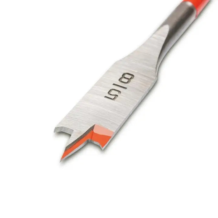 CRESCENT Flat Spade Drill Bit, 5/8 in x 6 in - GW CDFP-633 Drill Bit CRESCENT