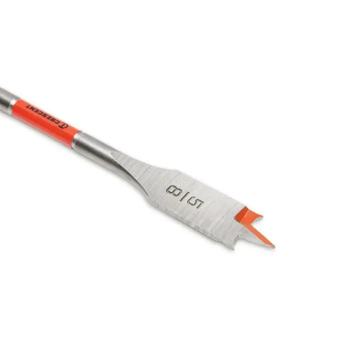 CRESCENT Flat Spade Drill Bit, 5/8 in x 6 in - GW CDFP-633 Drill Bit CRESCENT