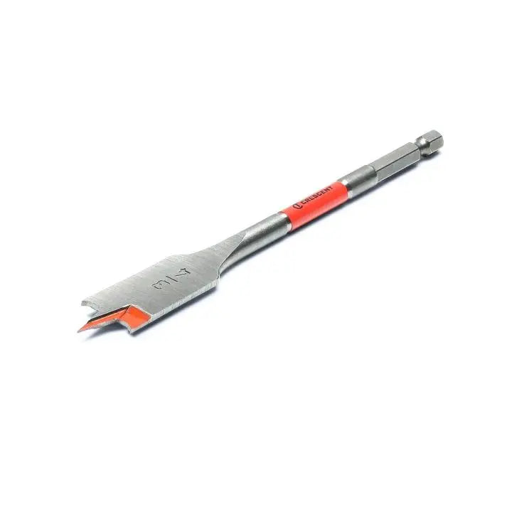 CRESCENT Flat Spade Drill Bit, 3/4 in x 6 in - GW CDFP-637 Drill Bit CRESCENT