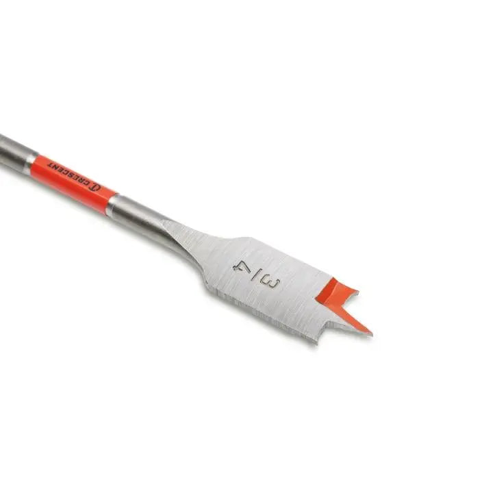 CRESCENT Flat Spade Drill Bit, 3/4 in x 6 in - GW CDFP-637 Drill Bit CRESCENT