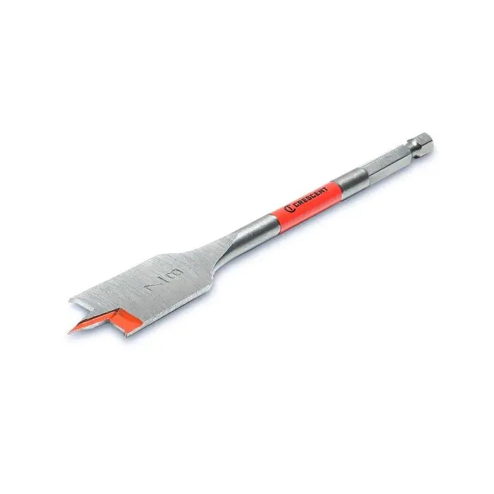 CRESCENT Flat Spade Drill Bit, 7/8 in x 6 in - GW CDFP-641 Drill Bit CRESCENT