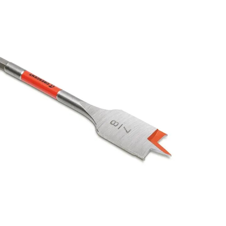 CRESCENT Flat Spade Drill Bit, 7/8 in x 6 in - GW CDFP-641 Drill Bit CRESCENT