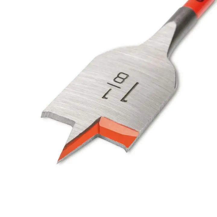 CRESCENT Flat Spade Drill Bit, 1-1/8 in x 6 in - GW CDFP-647 Drill Bit CRESCENT