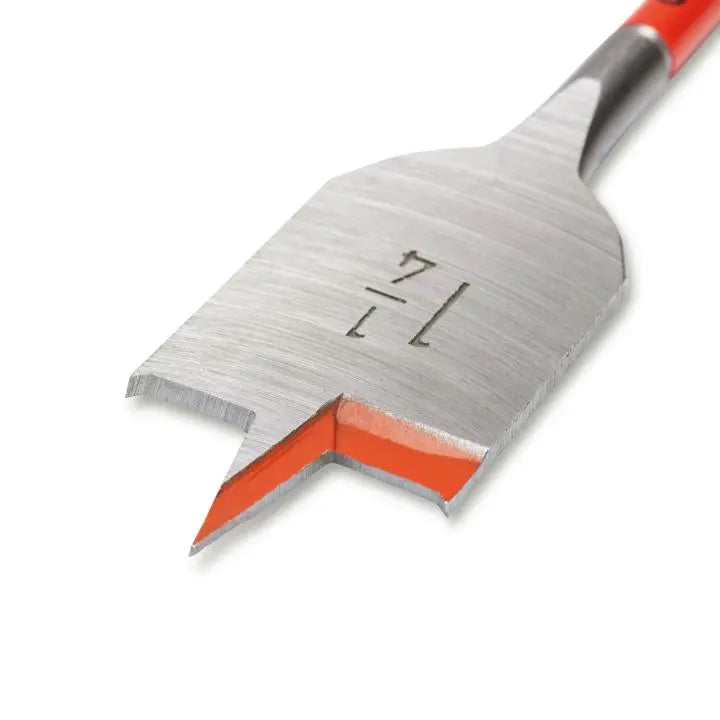 CRESCENT Flat Spade Drill Bit, 1-1/4 in x 6 in - GW CDFP-649 Drill Bit CRESCENT