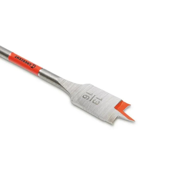 CRESCENT Flat Spade Drill Bit, 13/16 in x 6 in - GW CDFP-696 Drill Bit CRESCENT