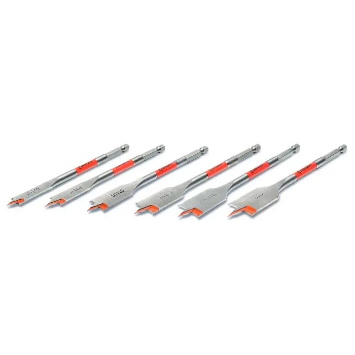 CRESCENT Set of 6 Flat Spade - GW CDFP-SET6 Spade Set CRESCENT