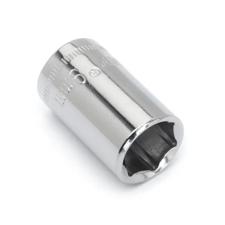 CRESCENT 1/4 in Drive 6 Point Metric Standard Socket, 7mm - GW CDS14N