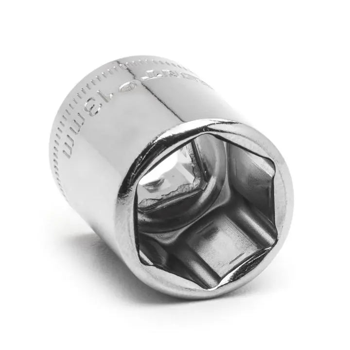 CRESCENT 1/4 in Drive 6 Point Metric Standard Socket, 13mm - GW CDS20N