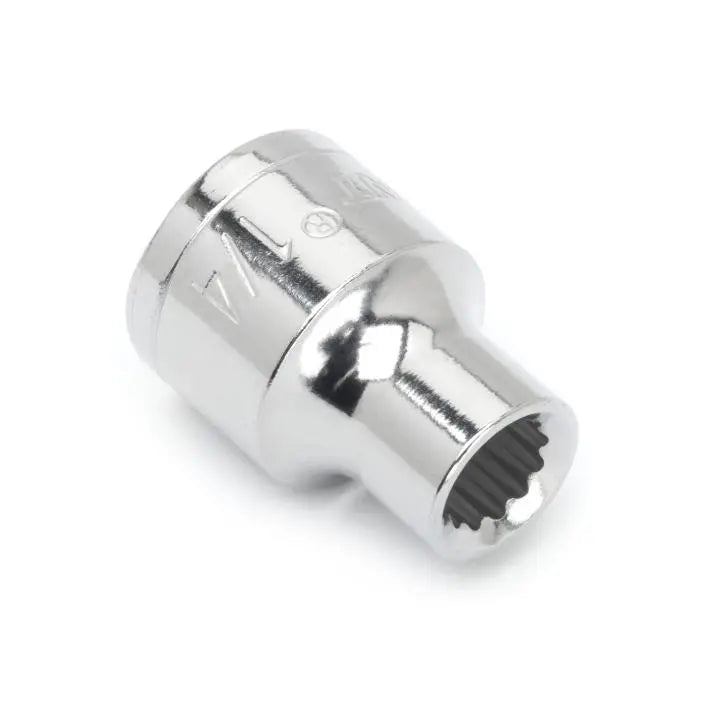 CRESCENT 3/8 in Drive 12 Point SAE Standard Socket, 1/4 in - GW CDS23N