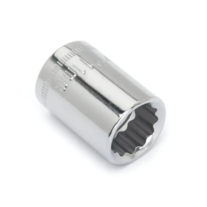 CRESCENT 3/8 in Drive 12 Point Metric Standard Socket, 11mm - GW CDS41N