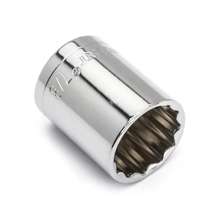 CRESCENT 1/2 in Drive 12 Point SAE Standard Socket, 7/8 in - GW CDS60N