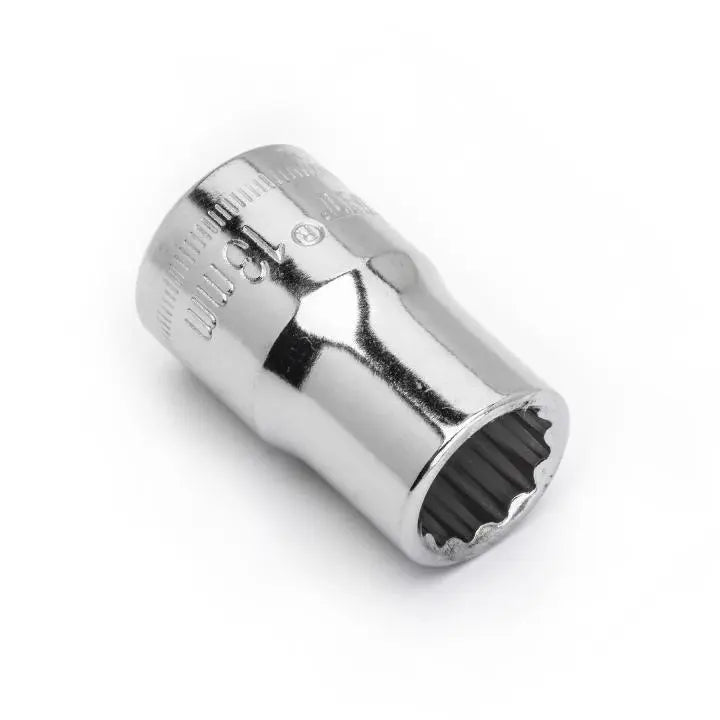 CRESCENT 1/2 in Drive 12 Point Metric Standard Socket, 13mm - GW CDS73N