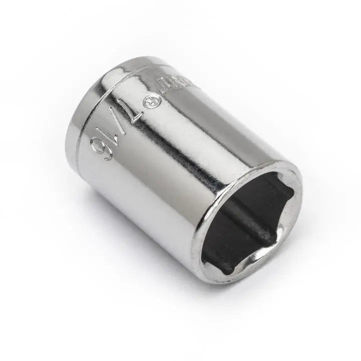 CRESCENT 1/4 in Drive 6 Point SAE Standard Socket, 7/16 in - GW CDS8N