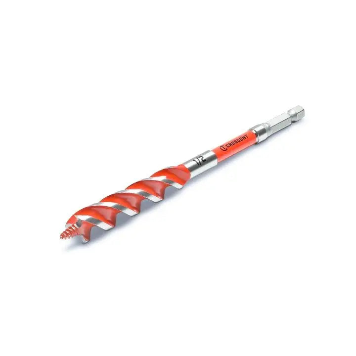 CRESCENT High Speed Auger Drill Bit, 1/2 in x 6 in - GW CDSA-629 Drill Bit CRESCENT
