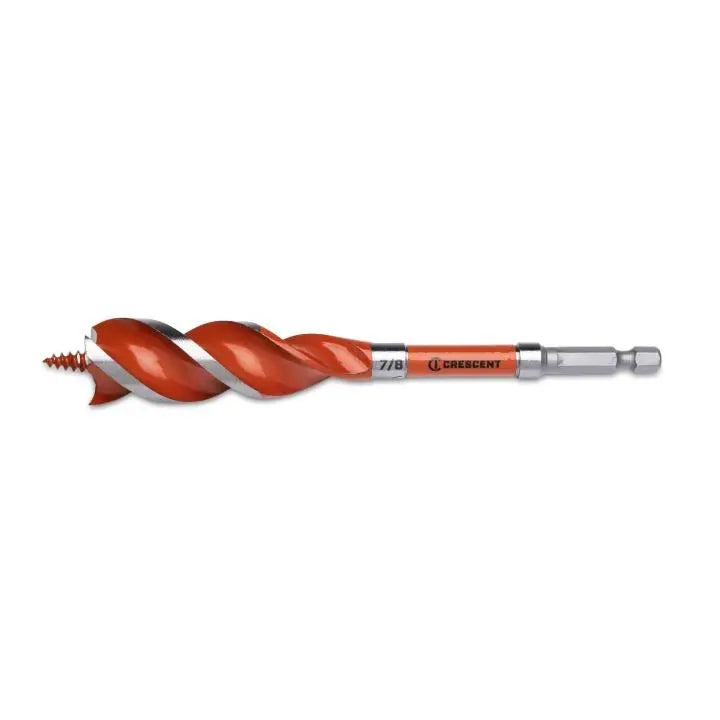 CRESCENT High Speed Auger Drill Bit, 7/8 in x 6 in - GW CDSA-641 Drill Bit CRESCENT