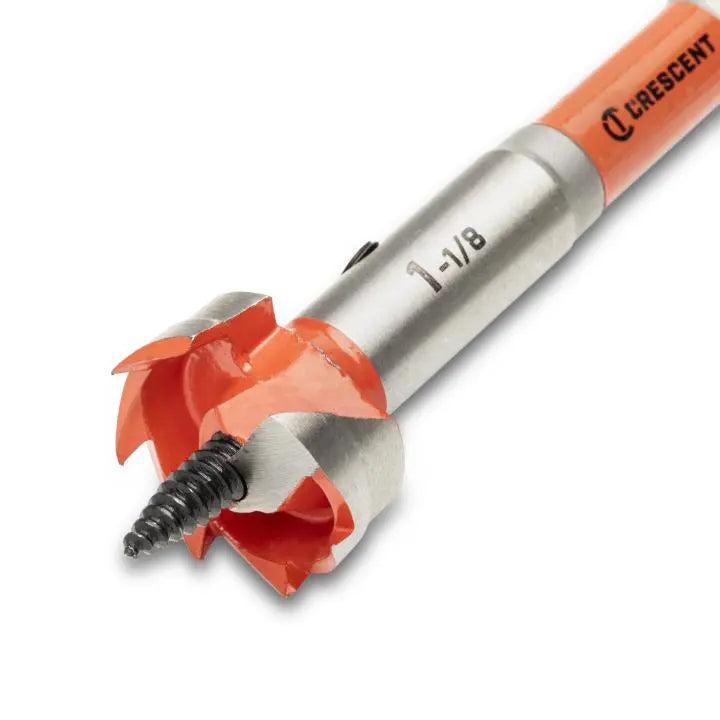 CRESCENT Self Feed Drill Bit, 1-1/8 in x 5 in - GW CDSF-547 Drill Bit CRESCENT