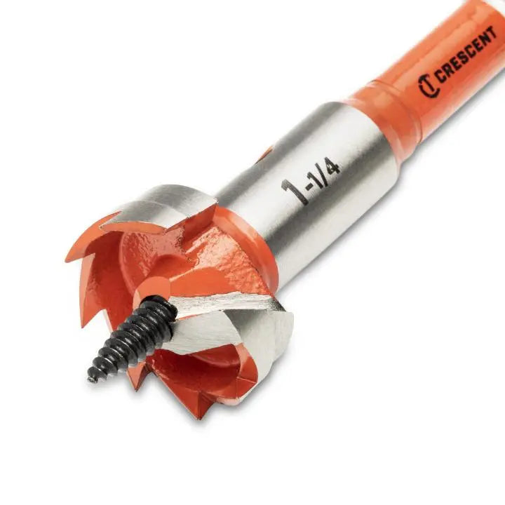 CRESCENT Self Feed Drill Bit, 1-1/4 in x 5 in - GW CDSF-549 Drill Bit CRESCENT