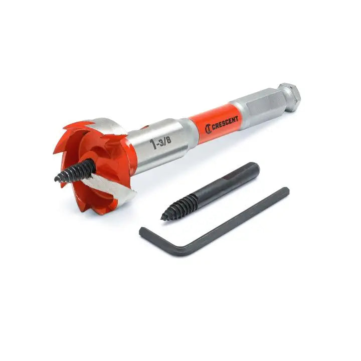 CRESCENT Self Feed Drill Bit, 1-3/8 in x 5 in - GW CDSF-551 Drill Bit CRESCENT