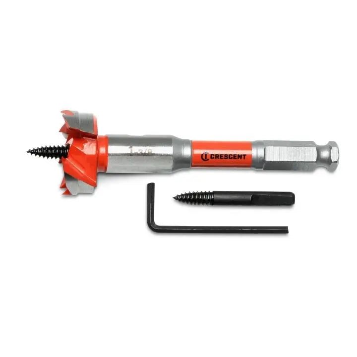 CRESCENT Self Feed Drill Bit, 1-3/8 in x 5 in - GW CDSF-551 Drill Bit CRESCENT