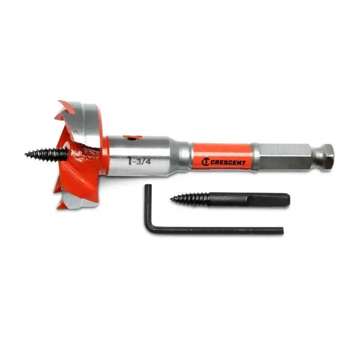 CRESCENT Self Feed Drill Bit, 1-3/4 in x 5 in - GW CDSF-557 Drill Bit CRESCENT