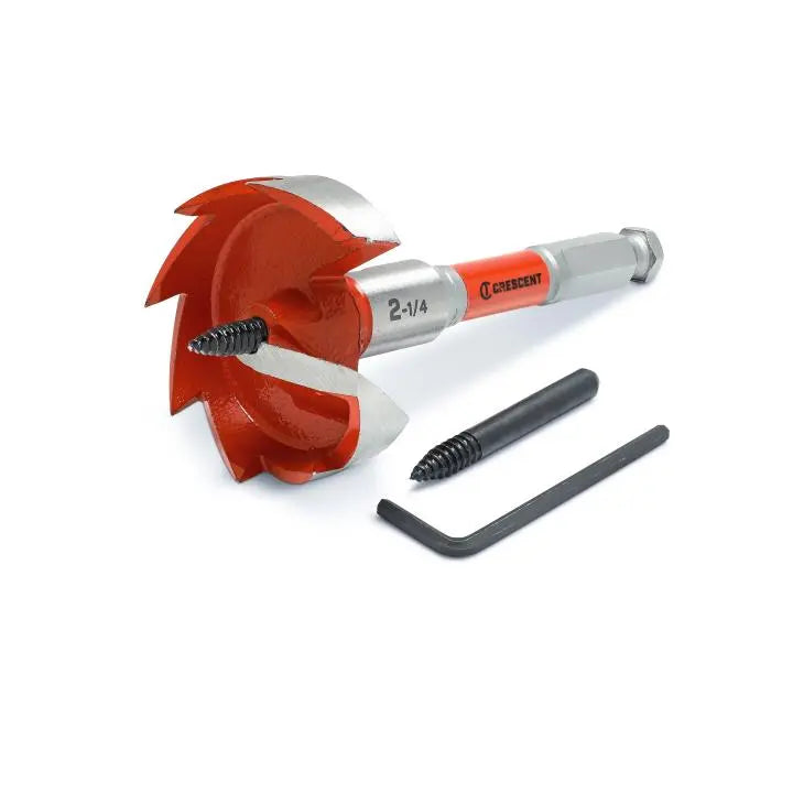 CRESCENT Self Feed Drill Bit, 2-1/4 in x 5 in - GW CDSF-565 Drill Bit CRESCENT