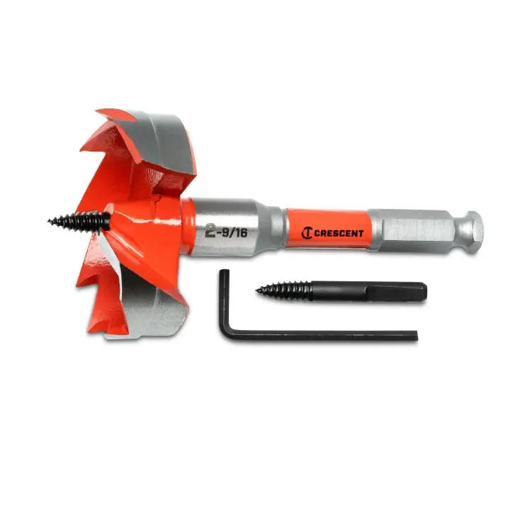 CRESCENT Self Feed Drill Bit, 2-9/16 in x 5 in - GW CDSF-570 Drill Bit CRESCENT